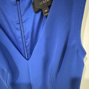 Jcrew marine blue dress